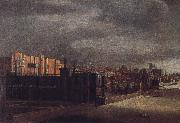 Cornelis Bol View of Arundel House and the West Garden oil painting on canvas